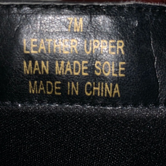 Women's Fashion LEATHER Knee High Riding Boots - 7 - Picture 6 of 7